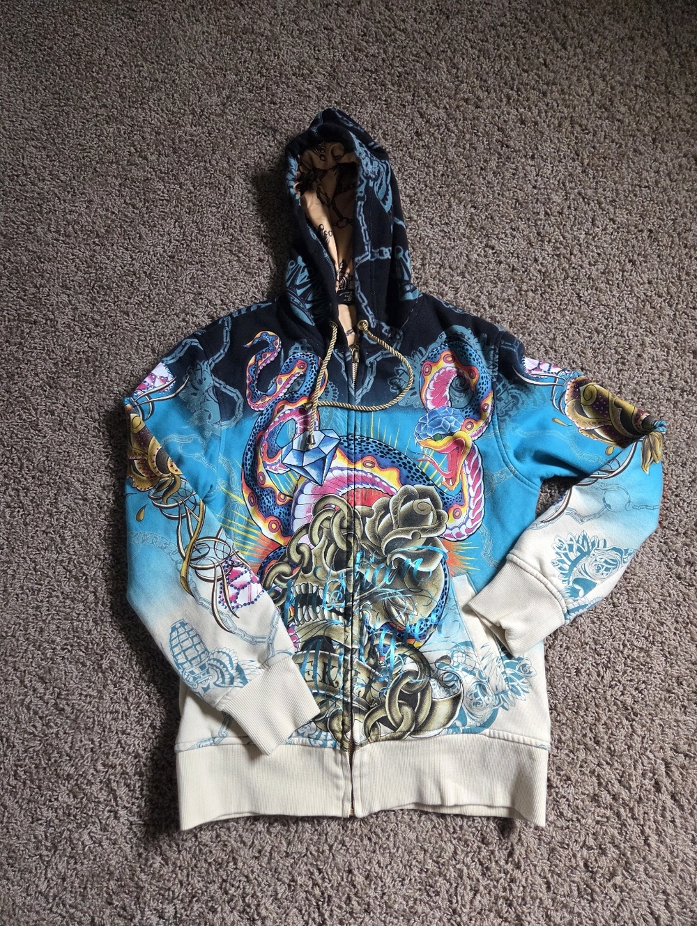 Christian Audigier Y2K Hoodie